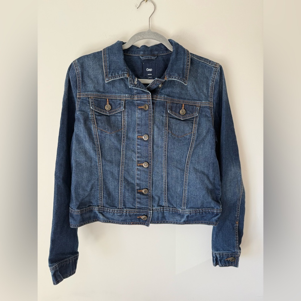 GAP Women's Blue Denim Jacket